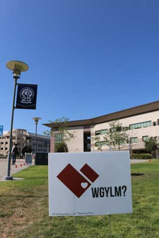 WGYLM Sign at CSUSM